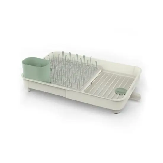 Joseph Joseph Extend Expandable Dish Rack Light Stone Sage {1}