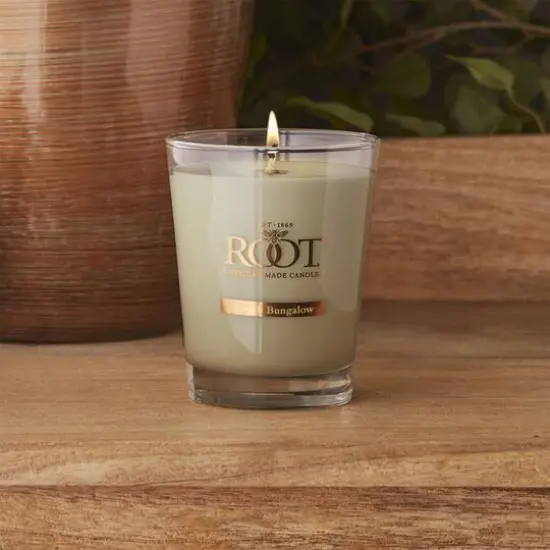 Root Candles 10.5oz. Large Scented Honeycomb Veriglass Jar Candle Beach Bungalow {3}