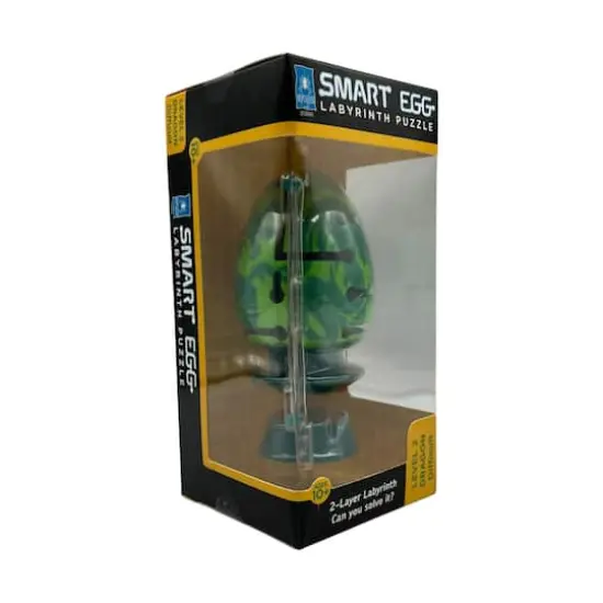 Smart Egg 2-Layer Labyrinth Puzzle - Green Dragon: Difficult {3}