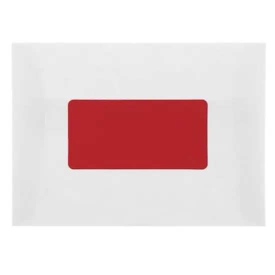 JAM Paper Standard Address Labels, 120ct. Red {7}