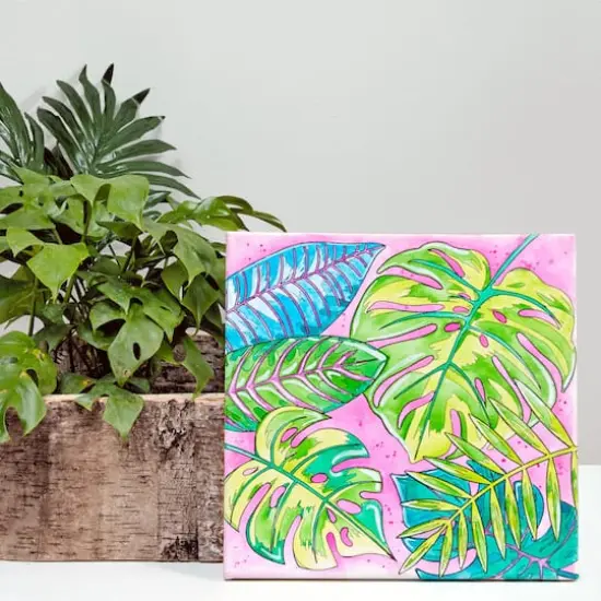 Faber-Castell Tropical Paint by Number Watercolor Set {6}