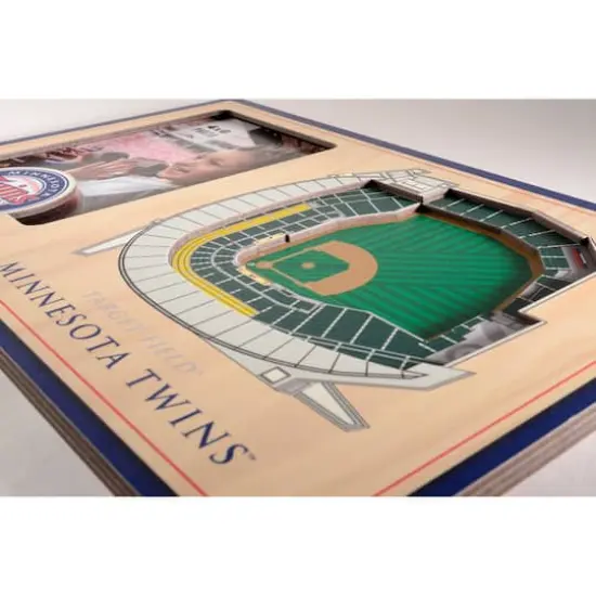 MLB 3D StadiumViews Picture Frame Minnesota Twins {5}