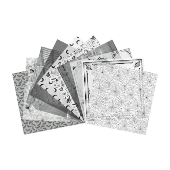 12" x 12" Halloween Vellum Paper Pad by Recollections&trade;, 20 Sheets {3}