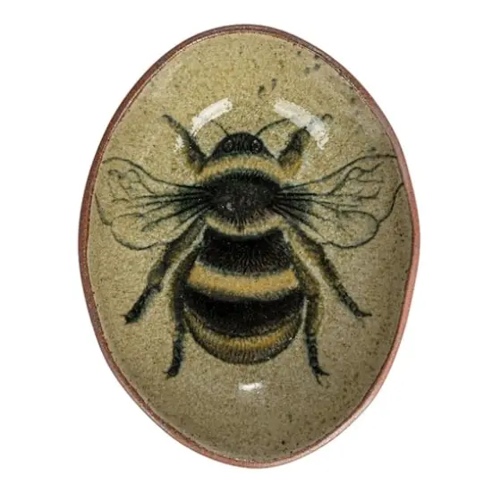 Hello Honey&reg; 7" Insect & Bird Design Stoneware Bowl Set {5}