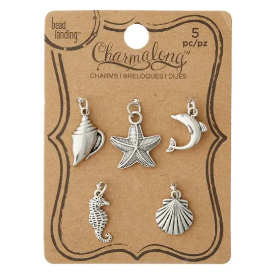Bead Landing&trade; Charm Collection Sea Life Assortment {4}