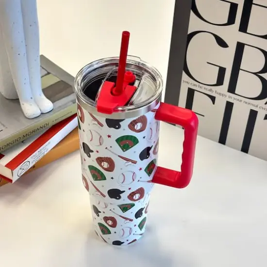 40oz. Baseball Stainless Steel Insulated Tumbler by Ashland&reg; {3}