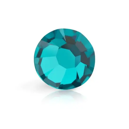 Preciosa MAXIMA SS10 Flatback Czech Crystals, 144ct. Blue Zircon {4}