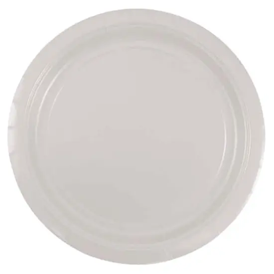 JAM Paper 9" Paper Party Plates, 50ct. White {1}