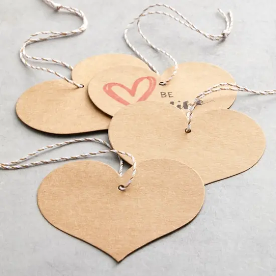 Heart Kraft Tags by Recollections&trade; {4}