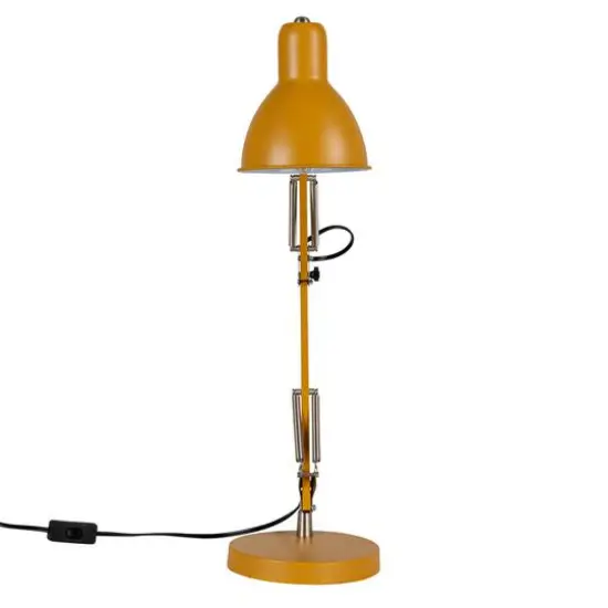 Hello Honey&reg; 23.5" Yellow Sunbeam Articulated Table Lamp {12}