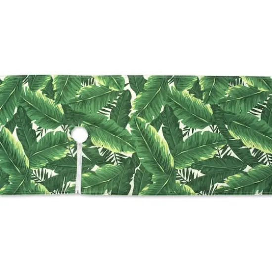 Banana Leaf Outdoor Table Runner With Zipper 14" x 108" {5}