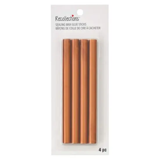 Sealing Wax Glue Sticks, 4ct. by Recollections&trade; Copper {4}