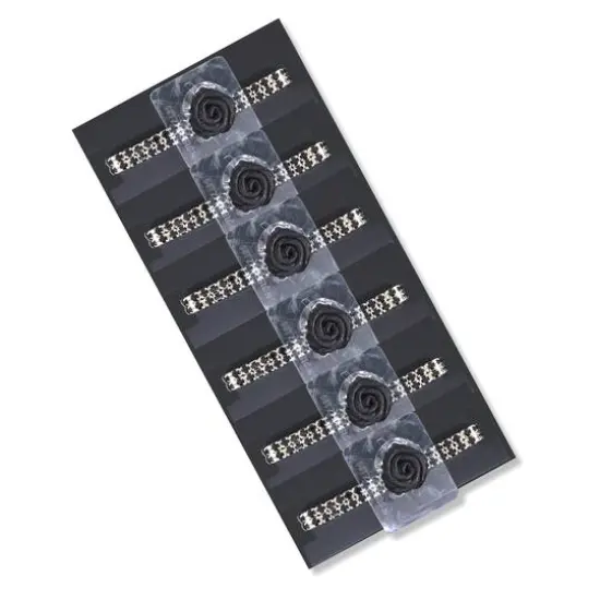 JAM Paper Sophisticated Flower Bracelet, 6ct. Iridescent {2}