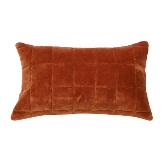 Hello Honey&reg; Quilted Velvet Lumbar Pillow Cover {3}