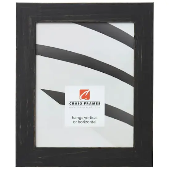 Craig Frames Jasper Charcoal Black Picture Frame {1}