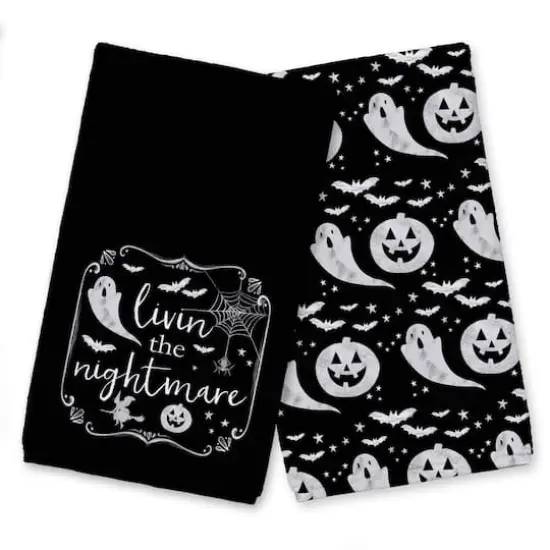 Livin The Nightmare Tea Towel Set {1}