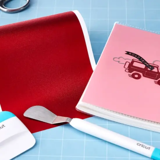 Cricut Joy&trade; Permanent Smart Vinyl&trade; Shimmer Red {3}