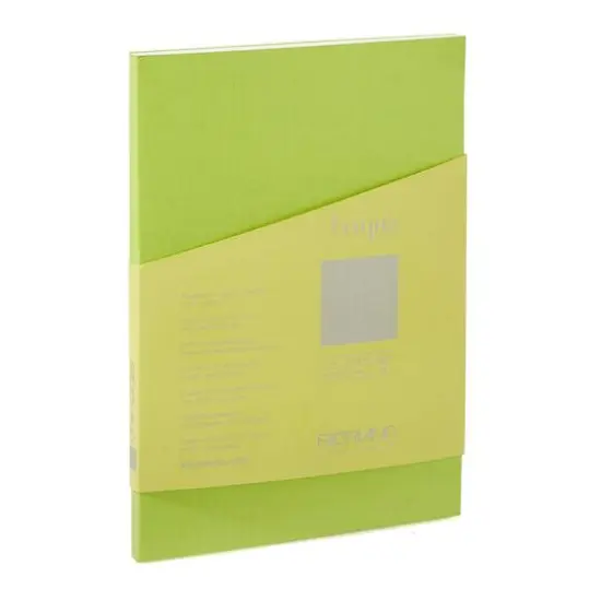 Fabriano&reg; Ecoqua Plus Dotted A5 Glue-Bound Notebook Lime {1}