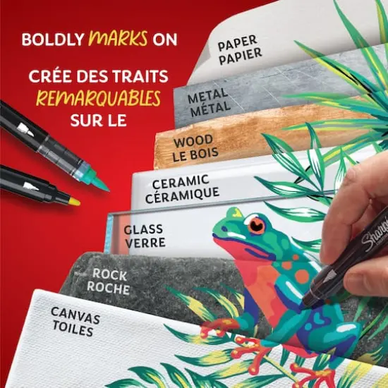 Sharpie&reg; 5 Color Brush Tip Creative Markers {5}