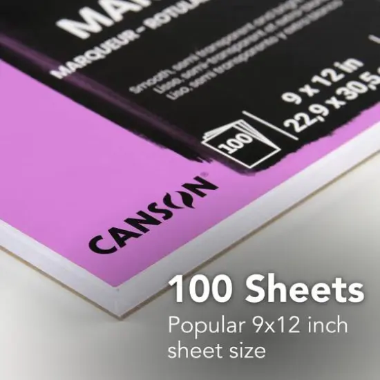 Canson&reg; XL&reg; Marker Pad, 9'' x 12'' {6}