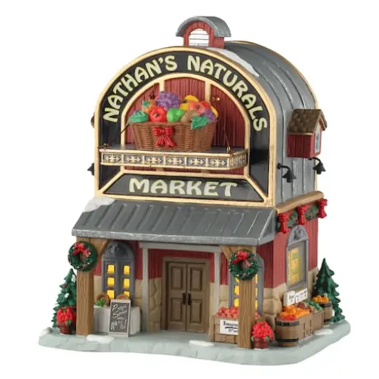 Lemax&reg; Harvest Crossing Nathan's Naturals Market {1}