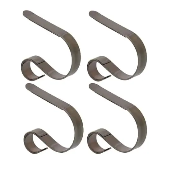 Haute Decor Antique Brass MantleClip Jr., 4ct. {1}