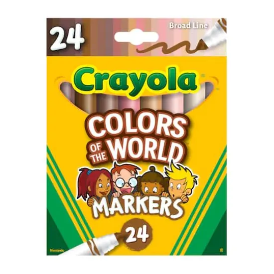 Crayola&reg; Colors of The World&trade; Marker Set, 24ct. {1}