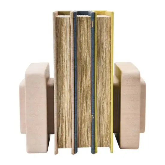 Hello Honey&reg; Blush Square Sandstone Bookends {9}