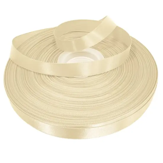 Gwen Studios Single Faced Satin Ribbon Ivory {4}