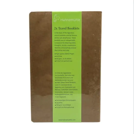 Hahnem&uuml;hle Travel Booklet Set, 5.3" x 8.2" {1}