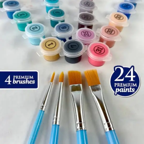 ArtSkills&reg; Premium Cabana Paint-by-Number Kit {5}