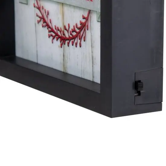 LED Lighted "Its The Most Wonderful Time Of The Year" Christmas Framed Wall Art {6}