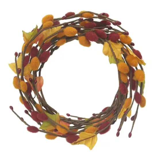 5ft. Berry & Leaves Coiled Garland by Ashland&reg; {4}