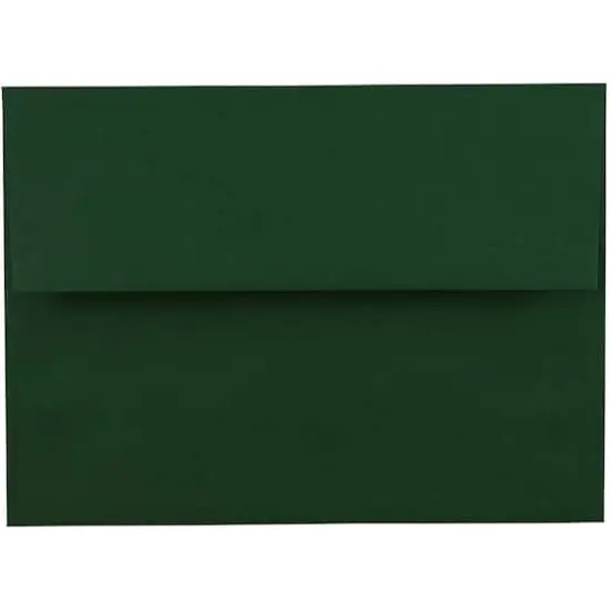 JAM Paper 4.75" x 6.5" Premium Invitation Envelopes, 50ct. Dark Green {1}