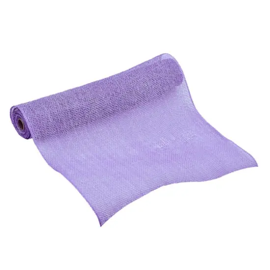 21" x 5yd. Purple Poly Burlap Mesh by Celebrate It&trade; {1}