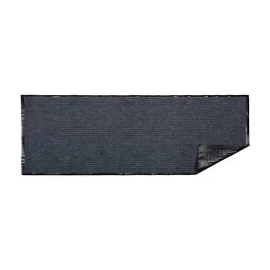 J&M Gray Ribbed Walk Off Utility Runner {1}