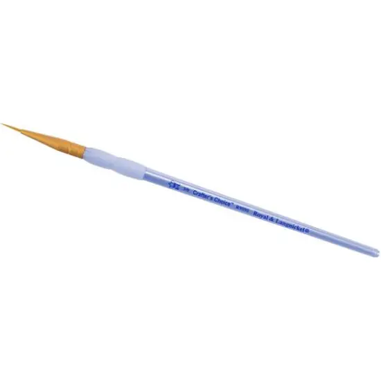 Royal & Langnickel&reg; Crafter's Choice&trade; Gold Taklon Detail Brush Set {3}