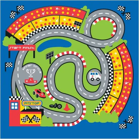 Fun2Give&reg; Pop-it-Up&reg; Pit Stop with Race Mat {4}