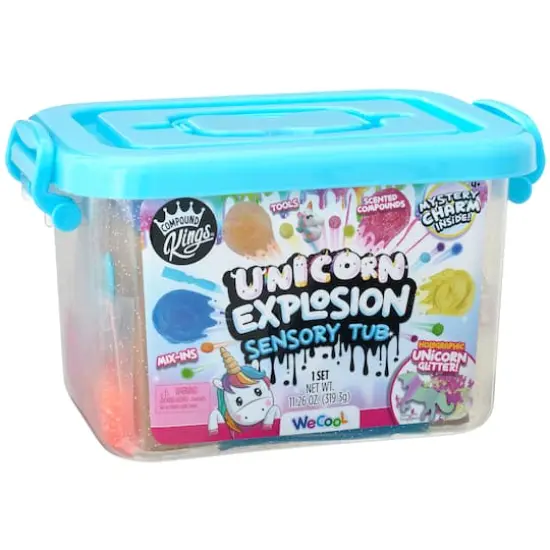 Compound Kings&reg; Unicorn Explosion Sensory Tub {7}
