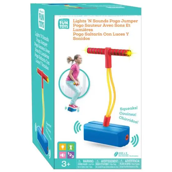 Nothing But Fun Toys Lights & Sounds Foam Pogo Jumper {4}