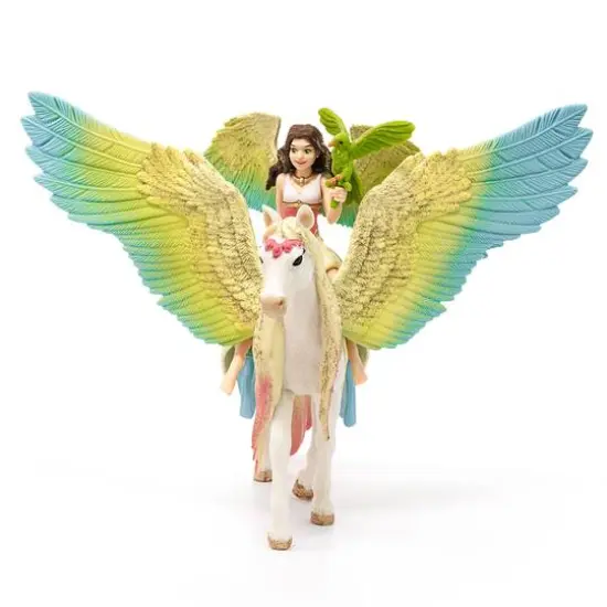 schleich&reg; Bayala&reg; Fairy Surah with Glitter Pegasus Figurine Playset {6}