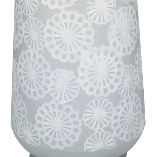 16" Gray Iron French Country Vase {4}