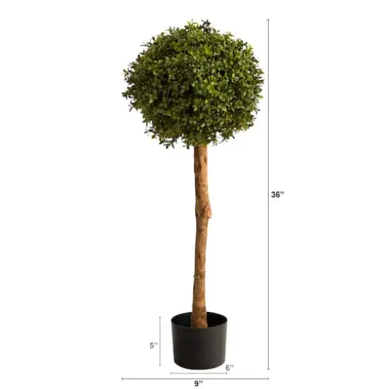 3ft. Potted Boxwood Ball Topiary Tree {3}