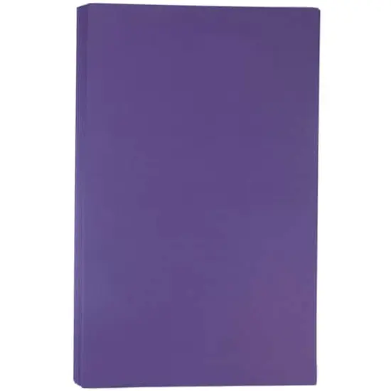 JAM Paper Matte 8.5" x 14" 28lb. Paper, 50 Sheets Dark Purple {1}
