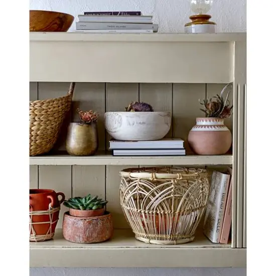 Hello Honey&reg; Natural Handmade Decorative Rattan Basket Set {7}