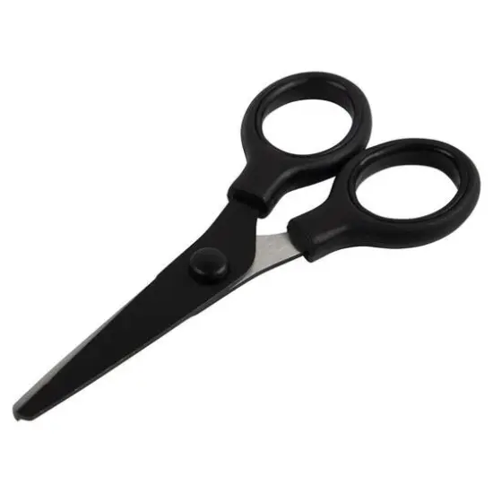 JAM Paper 5" Multi-Purpose Mini Scissors Black {8}