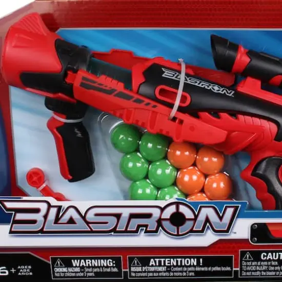 NKOK Blastron&trade; CannonBall Blaster: Red Crossbow {8}