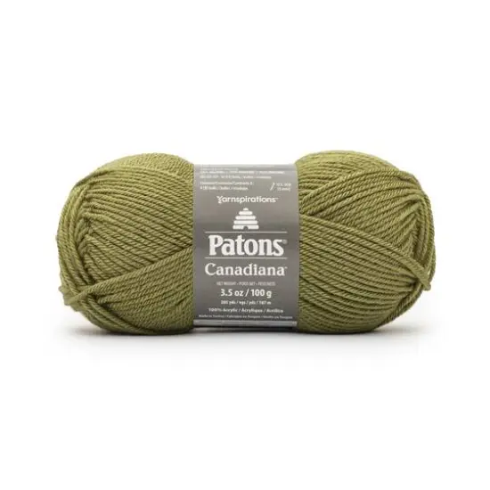 Patons Canadiana Solids Yarn Moss {1}