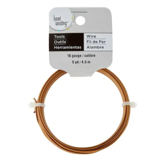 16 Gauge Dead Soft Wire by Bead Landing&trade; Brown {4}