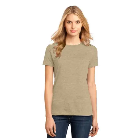 District® Women's Perfect Weight® Adult T-Shirt Heathered Latte {4}